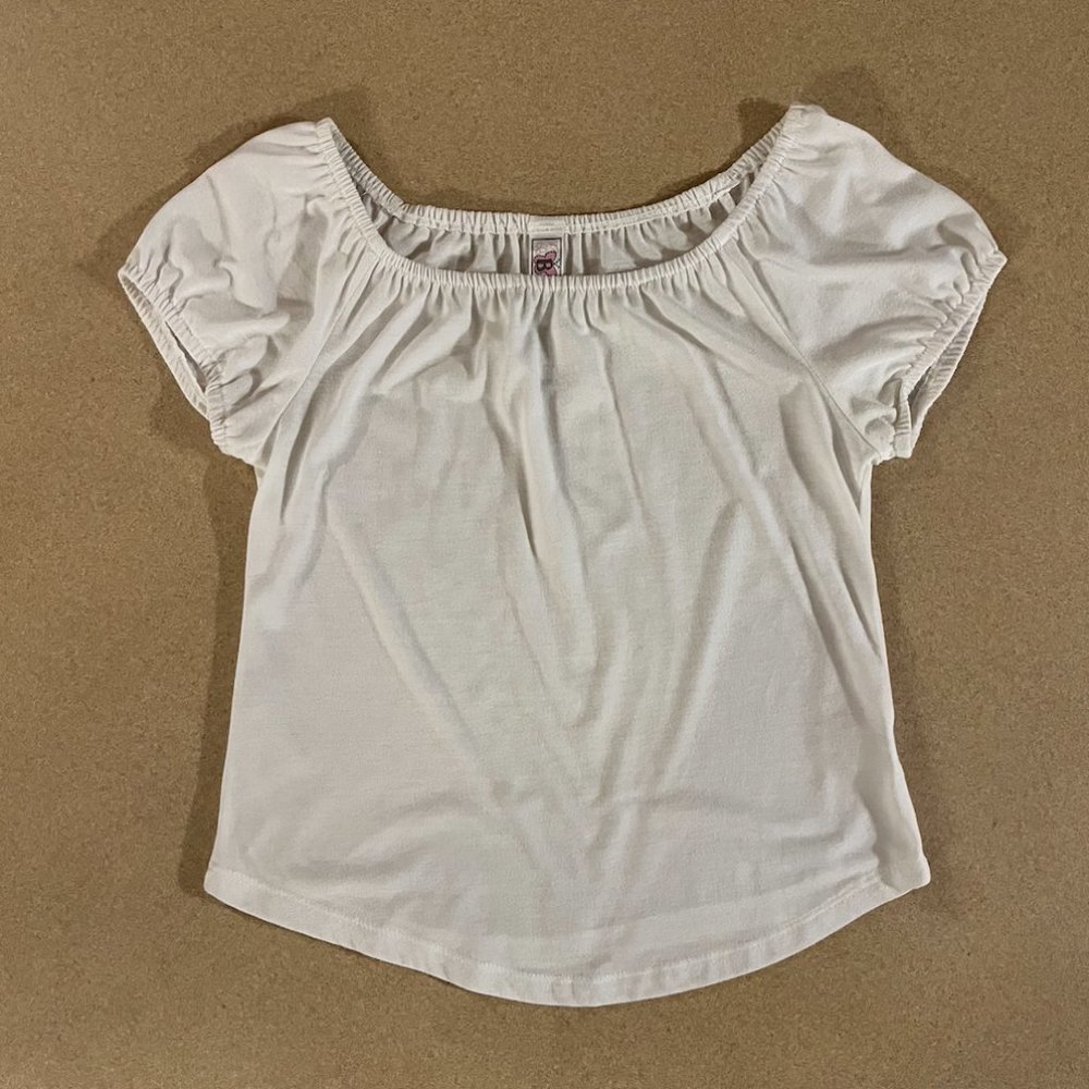 White Off Shoulder Top